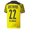 Officiële Voetbalshirt BVB Borussia Dortmund Jude Bellingham 22 Thuis 2021-22 - Heren